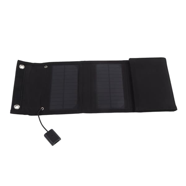 Solpanel, foldbart batterioplader, powerbank, vandtæt KLB