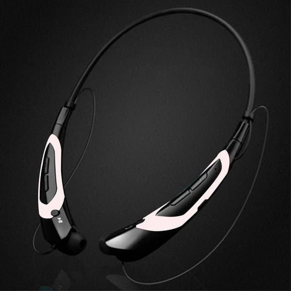 Bluetooth-hörlurar, trådlösa Bluetooth 4.0 krage vita