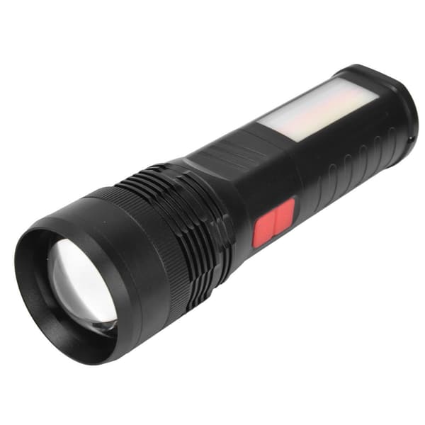 P70 monitoiminen taskulamppu, USB-ladattava, COB LED KLB