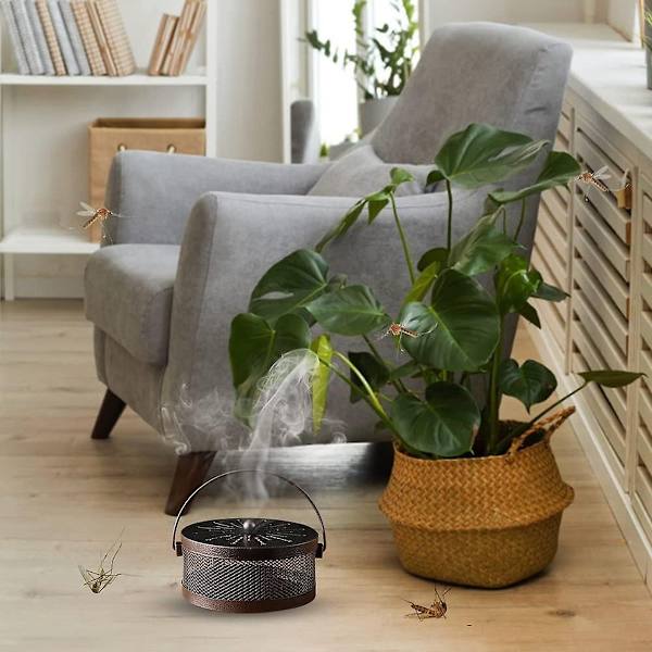 Kierrepidike suitsuketikkupidike metallikierrestandista