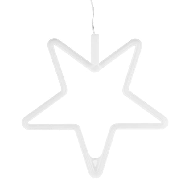 Stjerneformet LED-lys, neonreklame, bursdag neonlys KLB