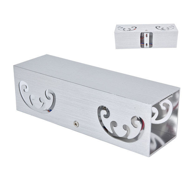 LED-loftslampe, dobbeltsidet, 2W, aluminiumslegering, 360° KLB