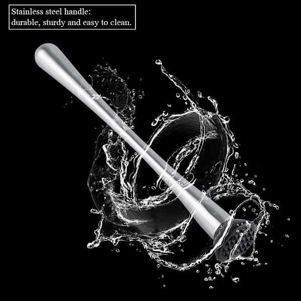 Cocktail muddler Cocktail muddler, knusing eller maling av ulike KLB