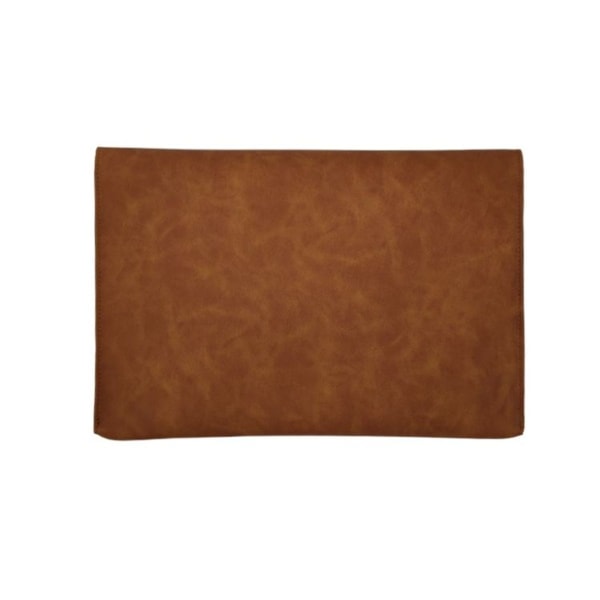 S121 Slitesterk forretningskoffert i skinn, brun