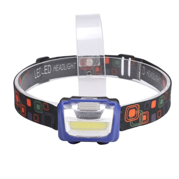 LED COB Utendørs Vanntett Hodelykt Hodelampe Camping KLB