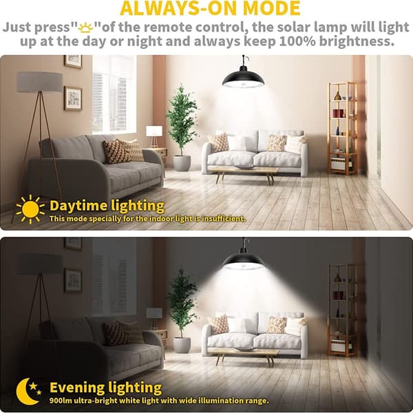 Solcellslampor utomhus, 78LED 4-läges solcellslampor utomhus