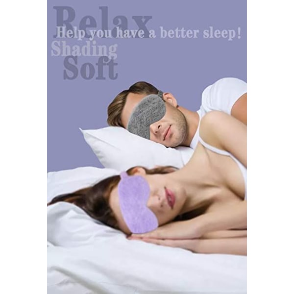 dressfan Plys kanin søvnmaske natmaske silke blackout øjenmaske til sovende rejse maske med elastisk strop, kvinder og mænd, multicolor valgfri