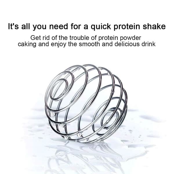 Shaker-pullo proteiinisekoituksille, vuotamaton smoothie-sekoitin, valkoinen