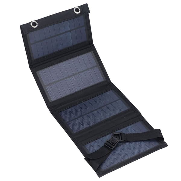 Solcellelader 6W 5V, høy konverteringseffektivitet, sammenleggbar KLB