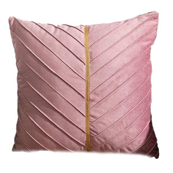 Velvet hollandsk velour stue sofa pude kontor talje pink