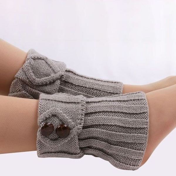 Pairs Warm Winter Knitted Boot Cuff Socks Short Leg Combo 3 KLB