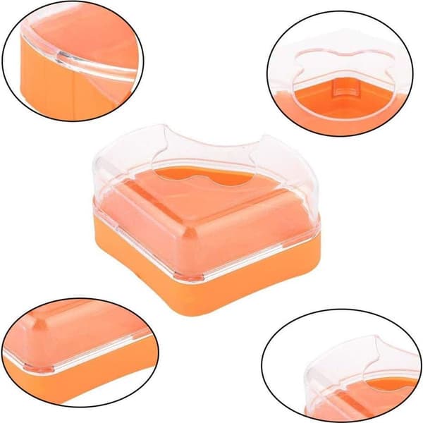 Hamster Pet Badrum, Chinchilla Bad Toalett, Plast Hamster KLB