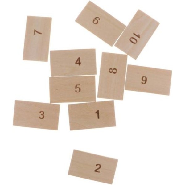 Montessori Matematikmaterial - Multiplikationsbräda i Trä för Lärande