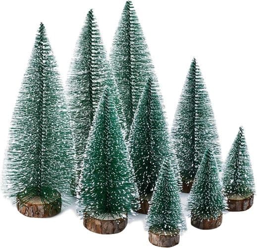 Mini grønn juletre, kunstig juletre, mini juletre,