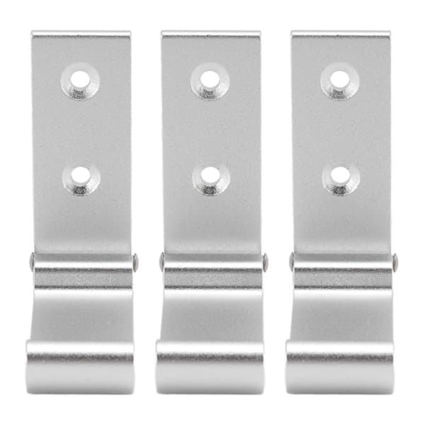 3-delt foldbart knagerække i aluminiumlegering, foldbar vægkrog KLB