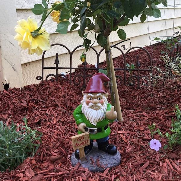 Hagegnom, morsom hagedekorasjon GNOME mann, hagegnom KLB