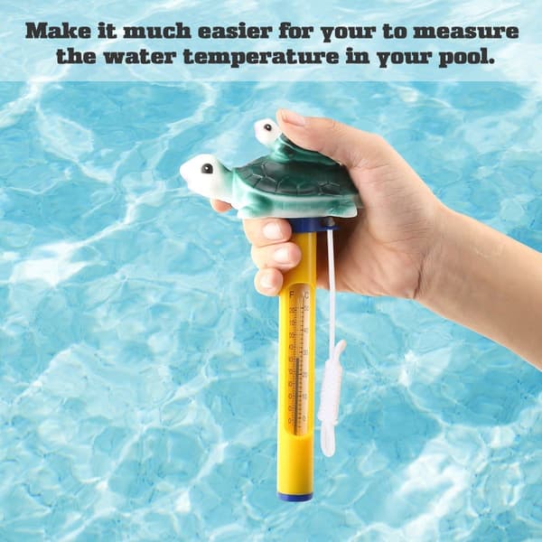 Flydende pooltermometer, swimmingpooltermometer med KLB
