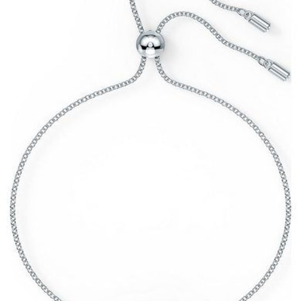 Klassisk sølvarmbånd, armbånd med hjerte uendelig symbol