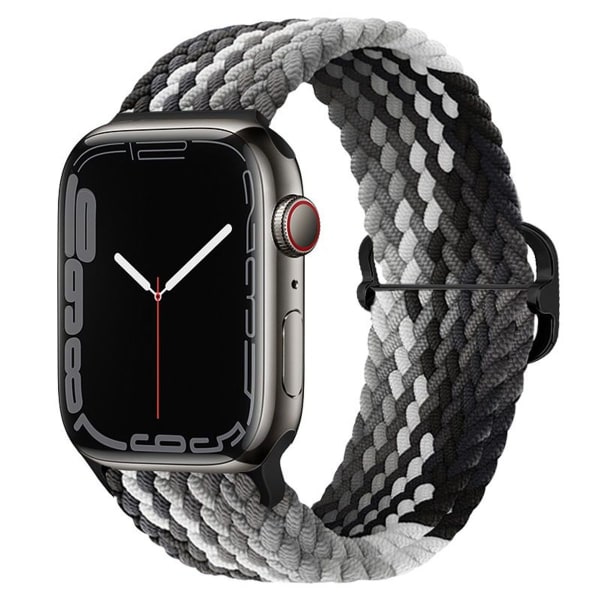 Justerbart nylon sportklockarmband passar till Apple Style 5