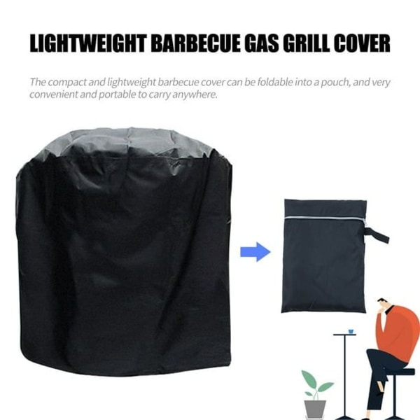 BBQ Grill Cover Barbecue Gas Grill Cover 210D Vandtæt Heavy Duty KLB