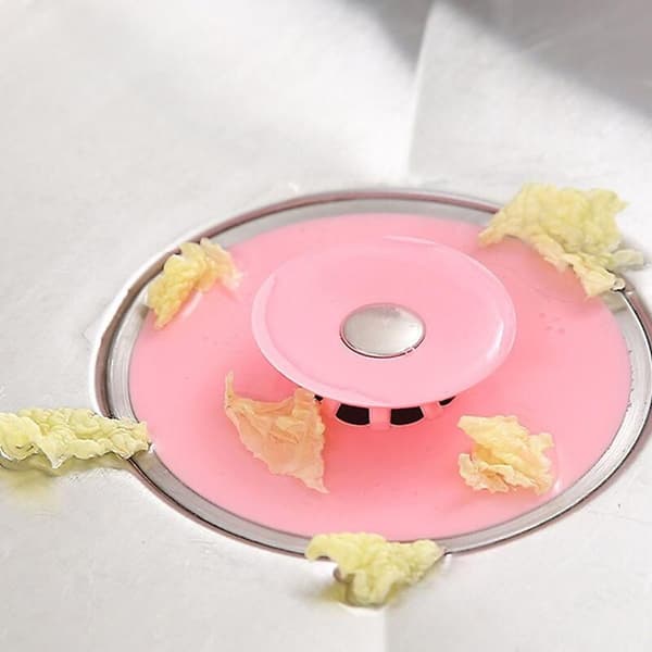 Pakke med 6 anti-lukt gulvavløpsdeksler