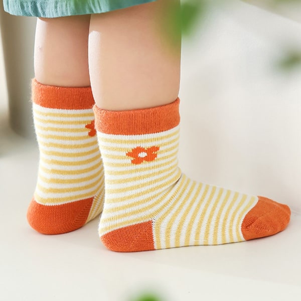 Pairs Kids Cotton Socks - söpöjä ja pehmeitä polvisukkia hauskoilla kuvioilla, XL KLB