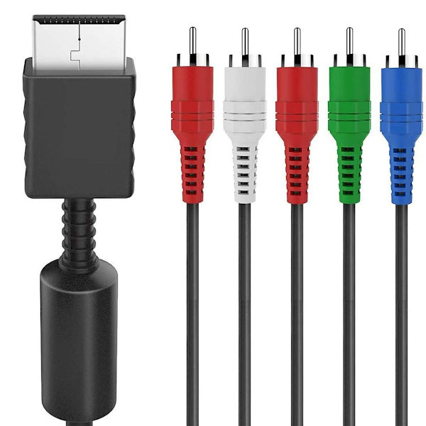 PS 2/3 Komponentikaapeli, 1.8M Tarkka HDTV Komponentti RCA Audio Video KLB