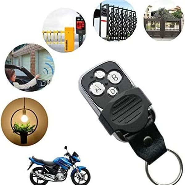 Universal Garageport Fjärrkontroll 2-delad Klon Universal Nyckelring