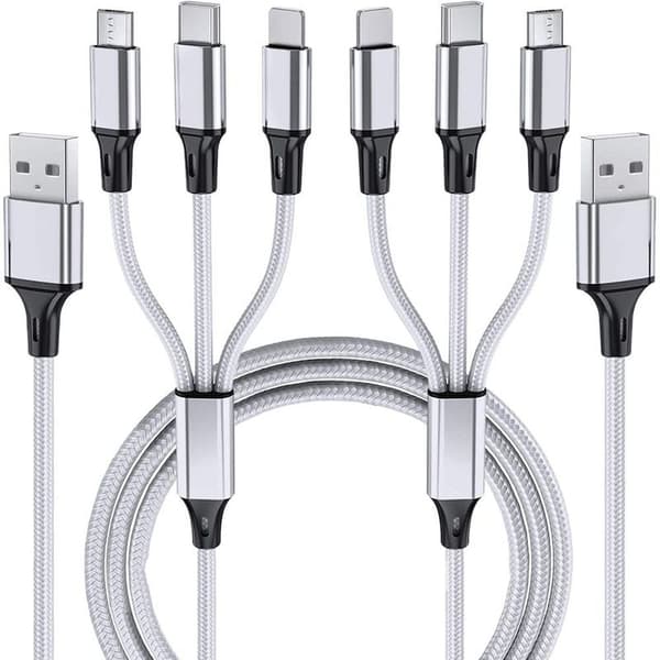 USB-kabel universell ladekabel hurtigladekabel 3 i 1 multiladekabel iP Micro