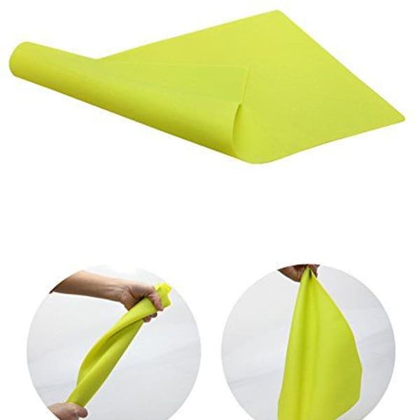 2 stk. non-stick, sklisikre bakeunderlag/bakeunderlag i silikon, stort 60x40cm