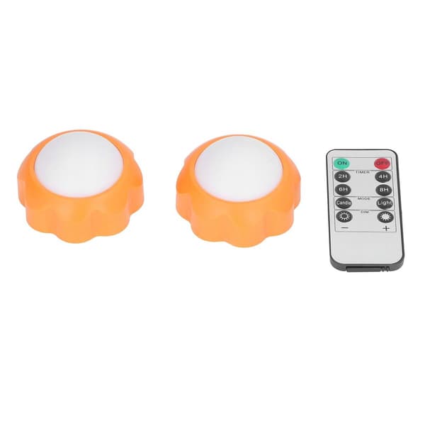 2 stk LED nattlys, multifunksjonell, justerbar lysstyrke KLB