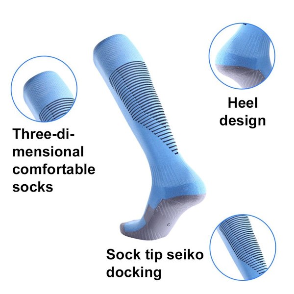 Multisport Athletic Compression Baseball Socks Style 3 KLB