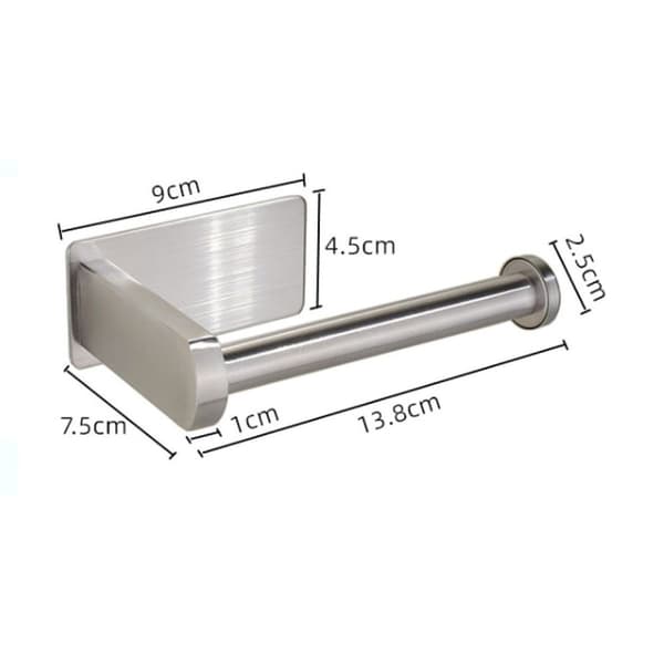 Toiletpapirholder uden boring toiletpapirholder rustfrit stål