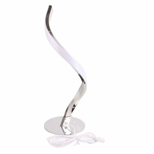 S-formet LED spiral bordlampe til sengebord 100-240V KLB