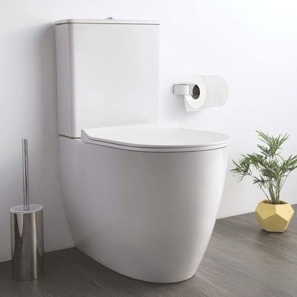 Toiletpapirholder uden boring, forkromet 304 rustfrit stål