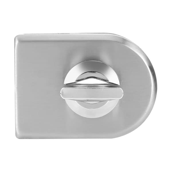 10 12mm rustfrit glasdør låseknap KLB