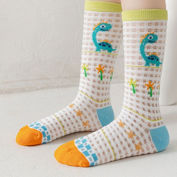 Par Roliga Sockor för Pojkar Flickor Söt Mönstrade Sockor L KLB