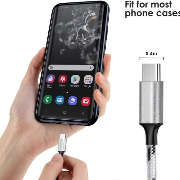 USB-kabel universell ladekabel hurtigladekabel 3 i 1 multiladekabel iP Micro KLB
