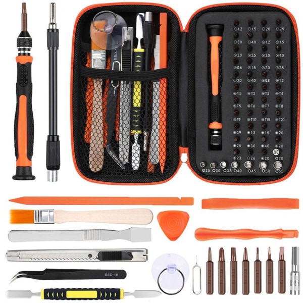 Precisionsskruvmejselset, 68 i 1 professionell KLB