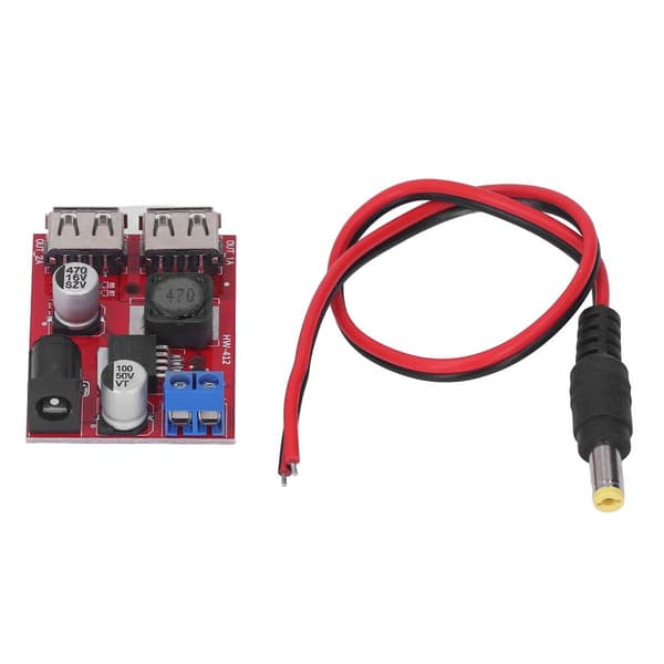 DC 6V-30V till 5V solcellsregulator kretskort spänning KLB
