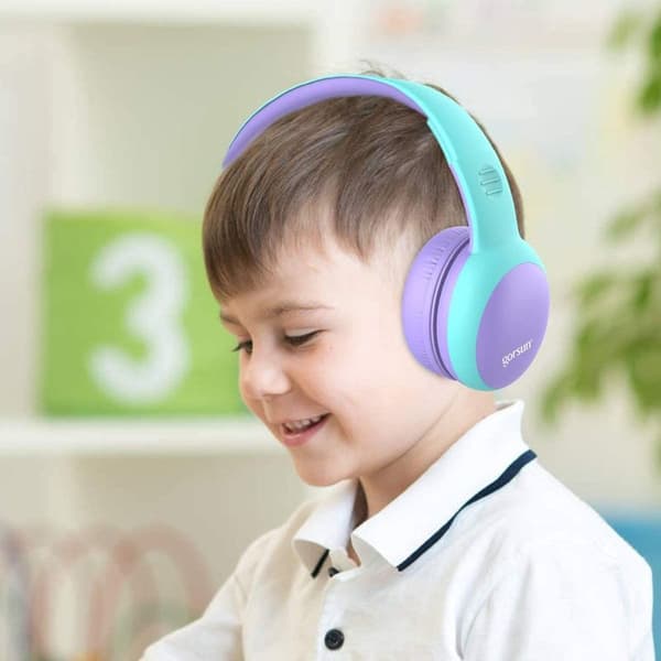 Hodetelefoner for barn, Bluetooth-hodetelefoner for barn med