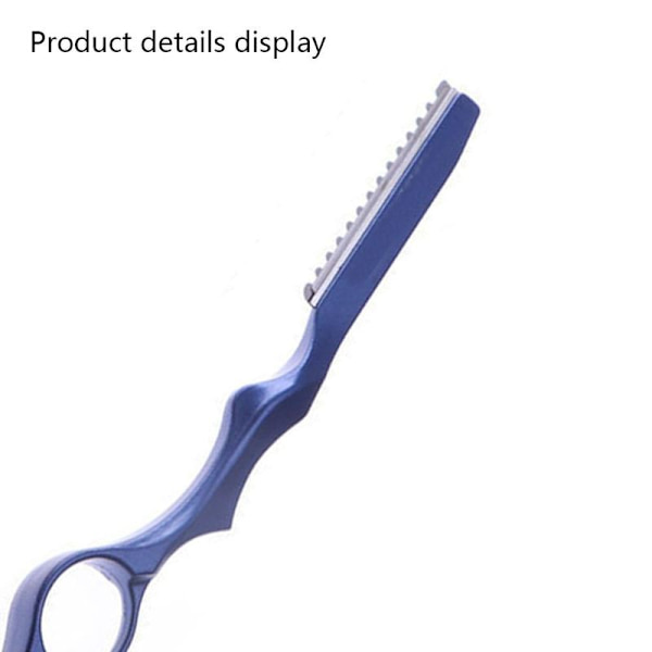 Tyndende Hår Razor Feather Styling Hår Styling Razor Blå