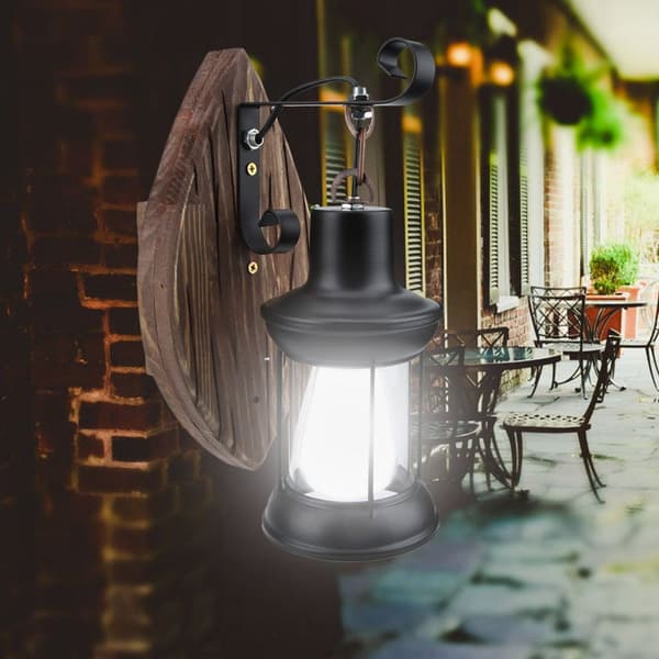 220V E27 Antik vägglampa i retrostil KLB
