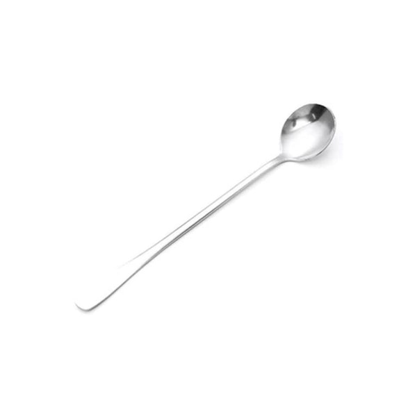 Stykke rustfritt stål kaffesuppe tespiseskje glatt KLB