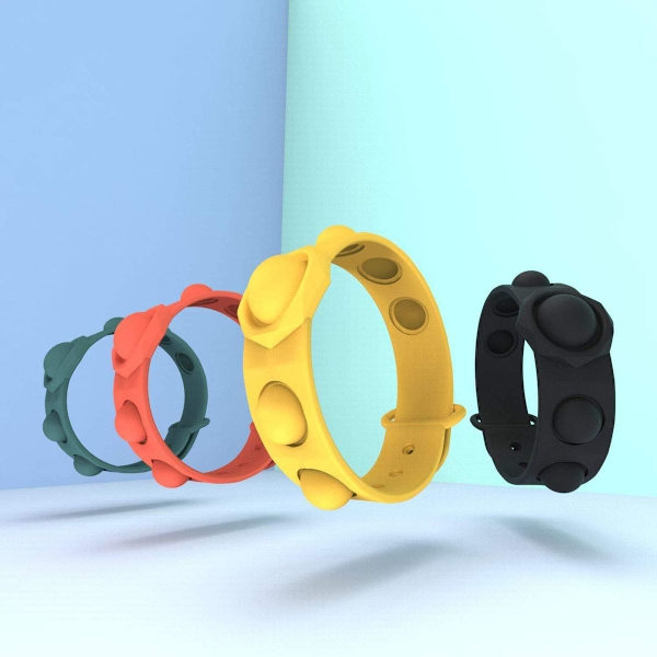 Mini Simple Dimple Sensory Fidget Toy Stress Relief Bracelet Stress Relief KLB