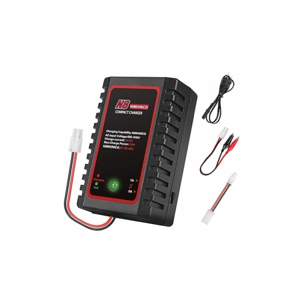 Nimh/Nicd-batteriladdare för 2-8s batterimoduler med standardkontakt/Tamiya 1000mA/2000mA Mini Rc-laddare för Rc-hobbyer KLB