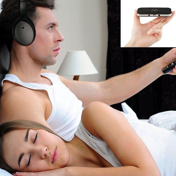 TOOGOO Bluetooth-lydadapter Bluetooth 4.1 Sender og mottaker, 2-i-1 3.5 KLB