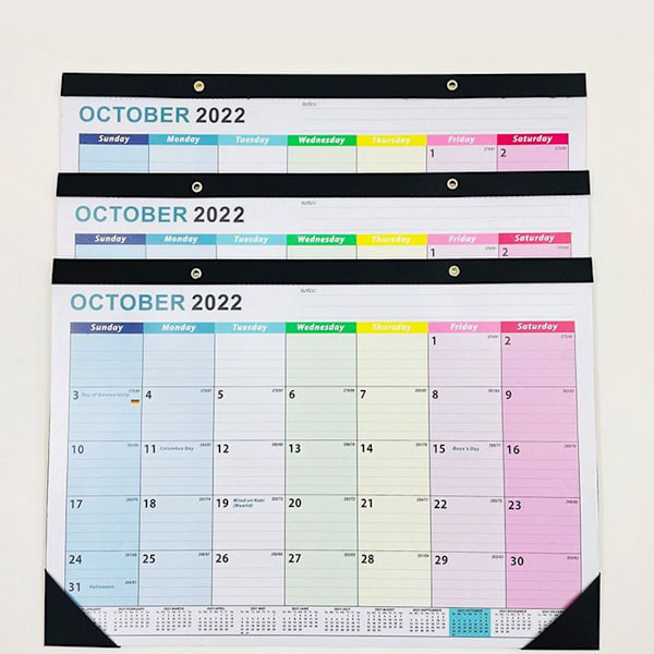 Väggkalender 2021 - 2022 2 i 1