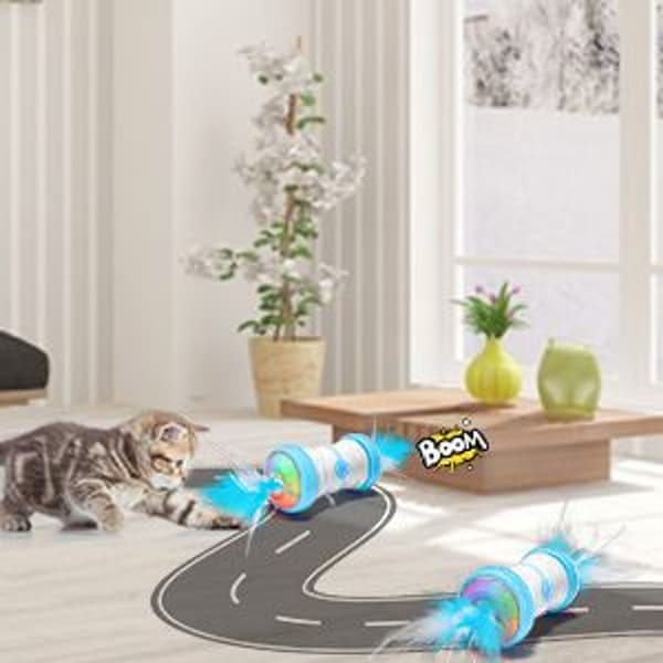 Interaktiv elektrisk kattleksak, USB-laddningsbar interaktiv KLB