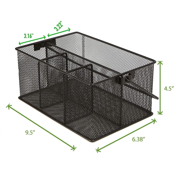 Förvaringskorg Organizer Non-dishes, redskapshållare, gafflar, skedar, knivar, servetter, 4 fack Non-dishes